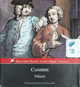 Candide written by Voltaire performed by Donal Donnelly on CD (Unabridged)